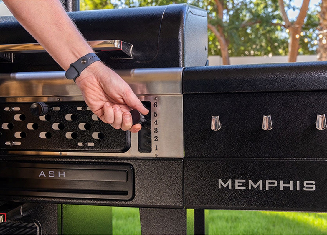 MEMPHIS ULTIMATE 2.0 - גריל גז +פחם +מעשנה חשמלית