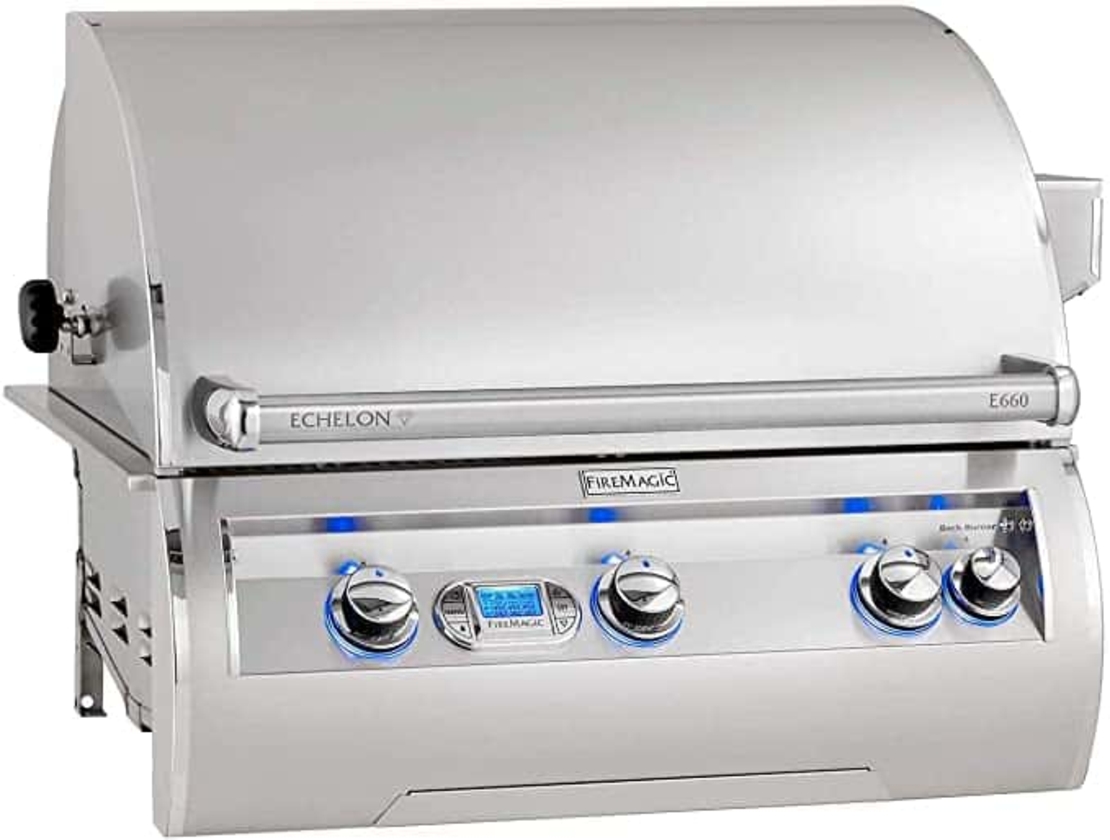 גריל בנוי דיגיטלי E660i Built-In Gas Grill | Everdure by Heston Blumenthal