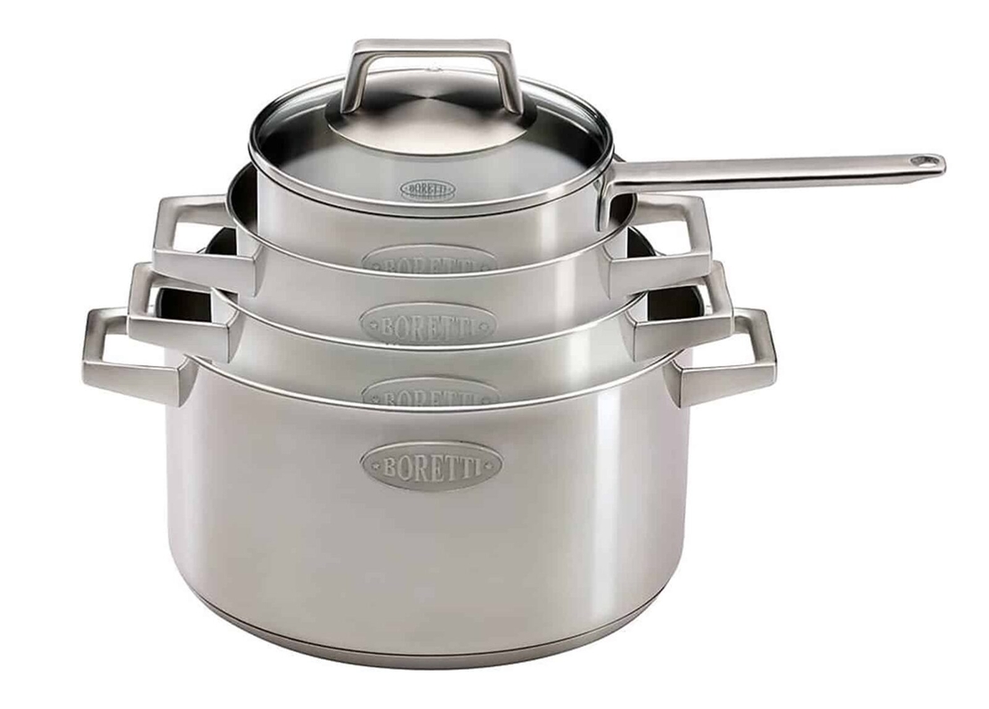 Cookware Set 4pcs סט 4 סירי איכות-בורטי