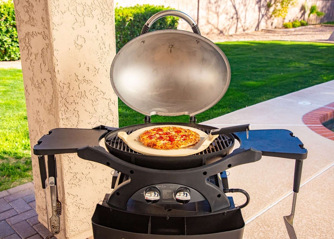 גריל גז 2 מבערים עם עגלה - SPORTSMAN 2 GRILL WITH CART