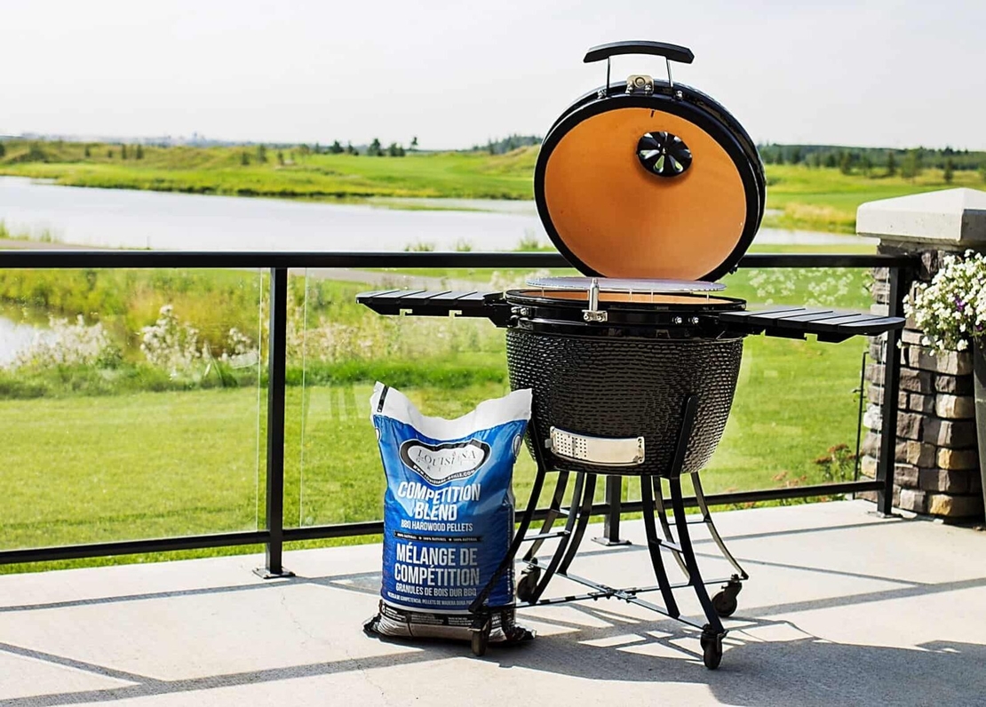 Kamado XL K24 Red/black - מעשנת קמאדו
