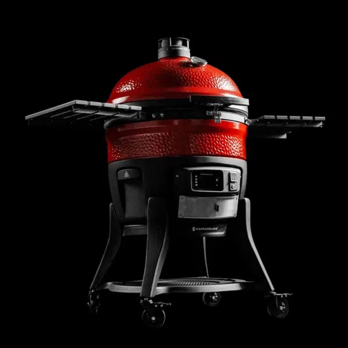 🔥 Kamado Joe Big Joe Konnected Joe – גריל קמאדו קרמי דיגיטלי 24 אינץ' עם הצתה אוטומטית, Wi-Fi ואפליקציה