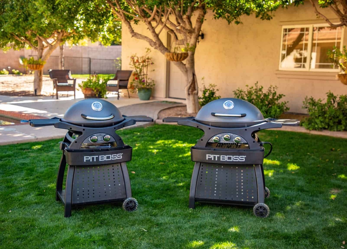גריל גז 2 מבערים עם עגלה - SPORTSMAN 2 GRILL WITH CART