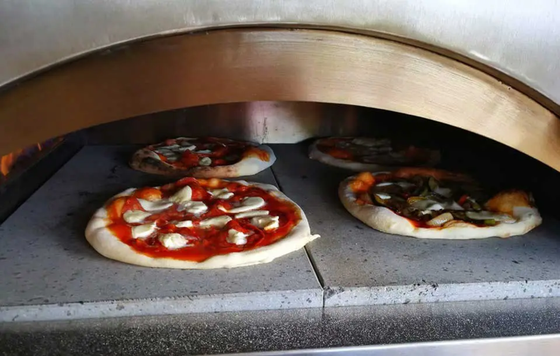 טאבון גז PIZZAIOLO – טאבון איטלקי מקצועי עם אבן Lava Stone ותא אפייה גדול