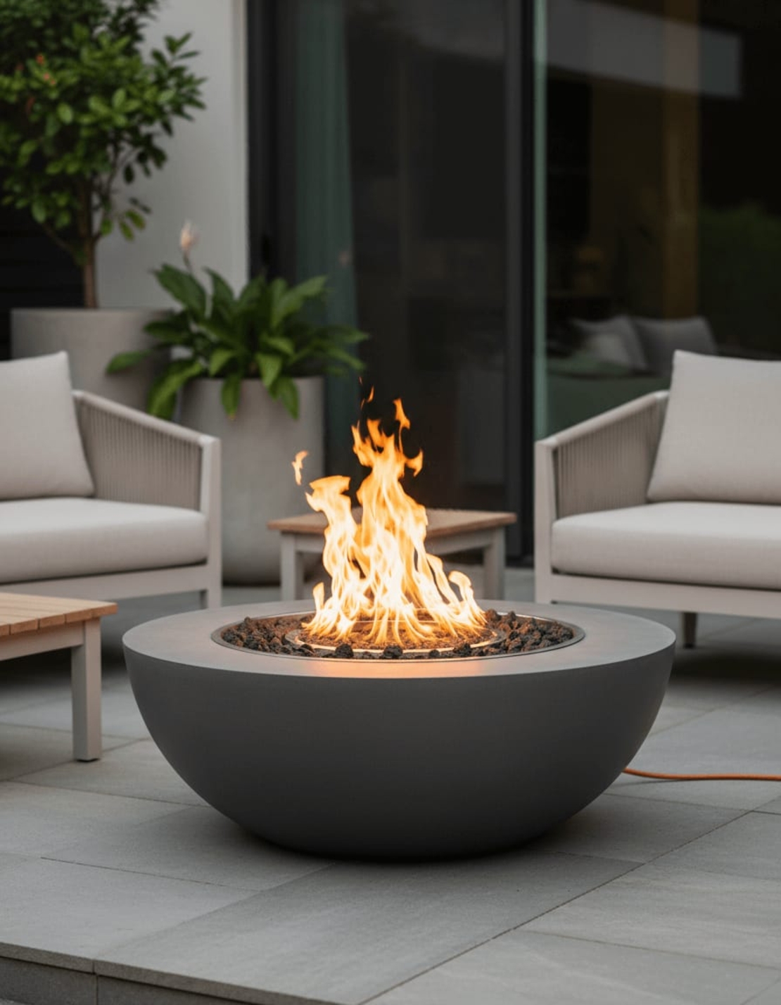 שולחן אש Lunar Bowl מבית Elementi