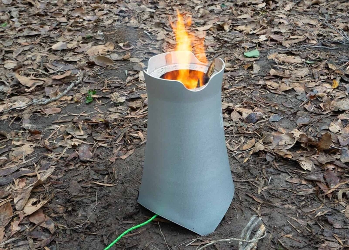 EnkiStove WILD – כירת שטח חדשנית על ביו-מסה ללא עשן