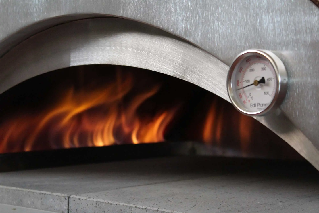 טאבון גז PIZZAIOLO – טאבון איטלקי מקצועי עם אבן Lava Stone ותא אפייה גדול