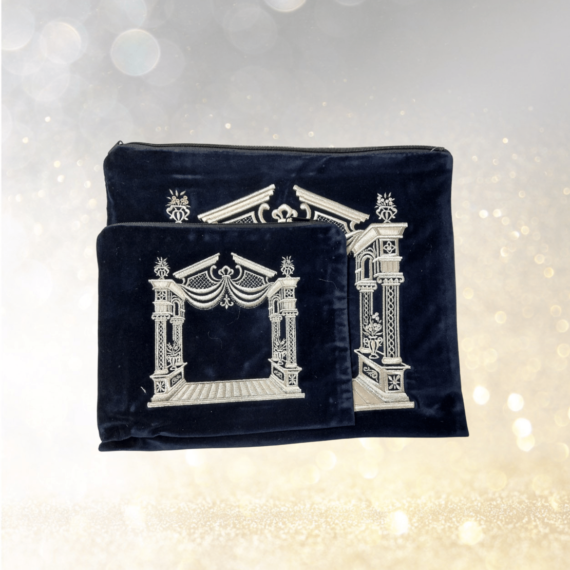 Cover for tallit and tefillin, Vilna Gate