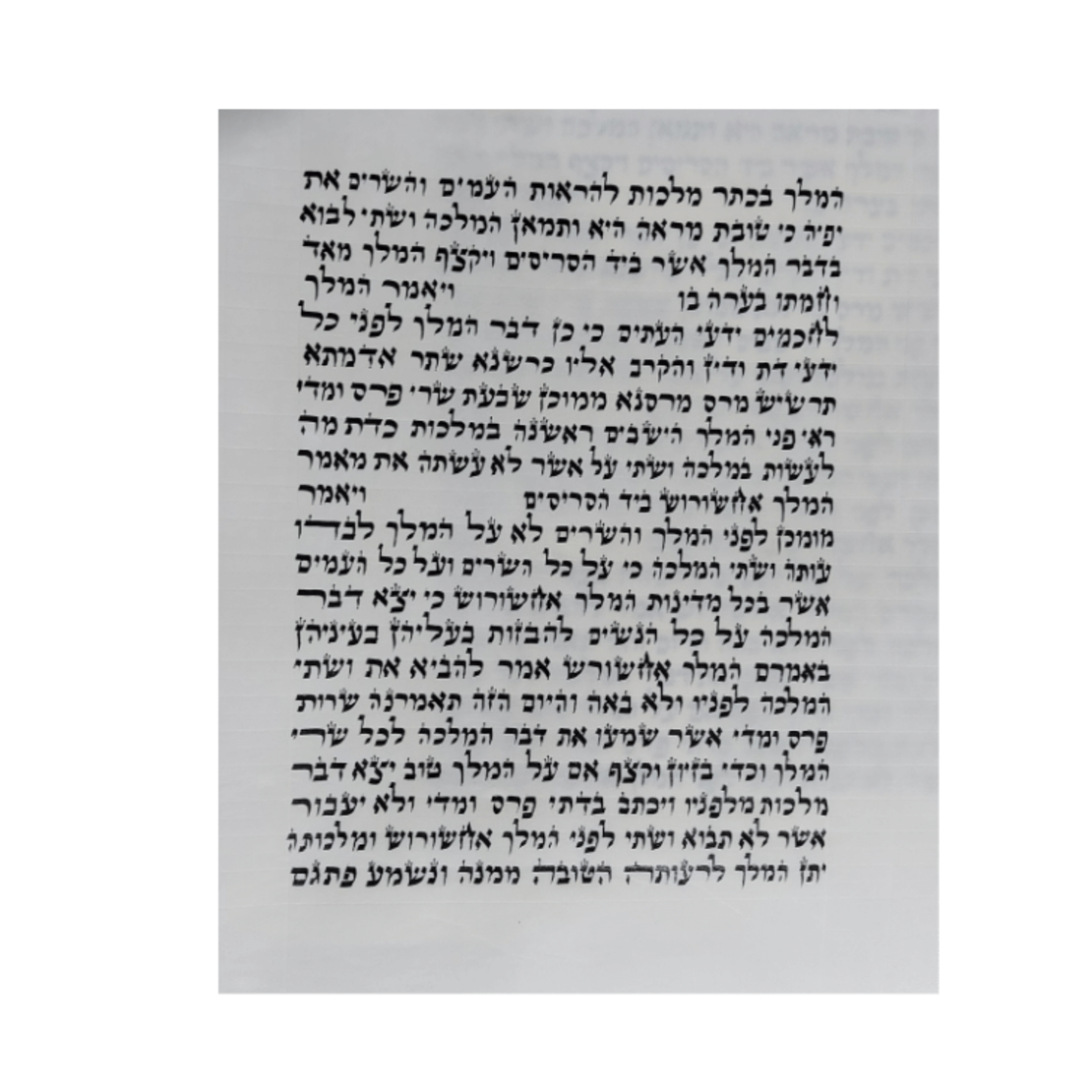 New Megillah 2020 Kosher Sefaradi Megilat Ester 28 c