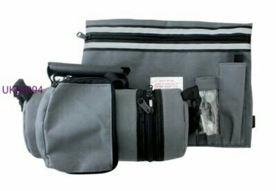 Dark Gray Thermal Tefillin & Tallit Protector Container 