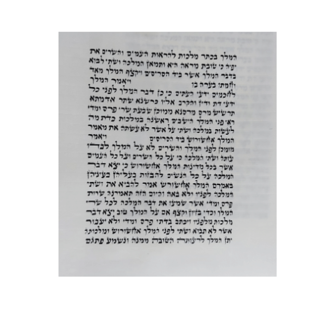 New Megillah 2020 Kosher Sefaradi Megilat Ester 28 c