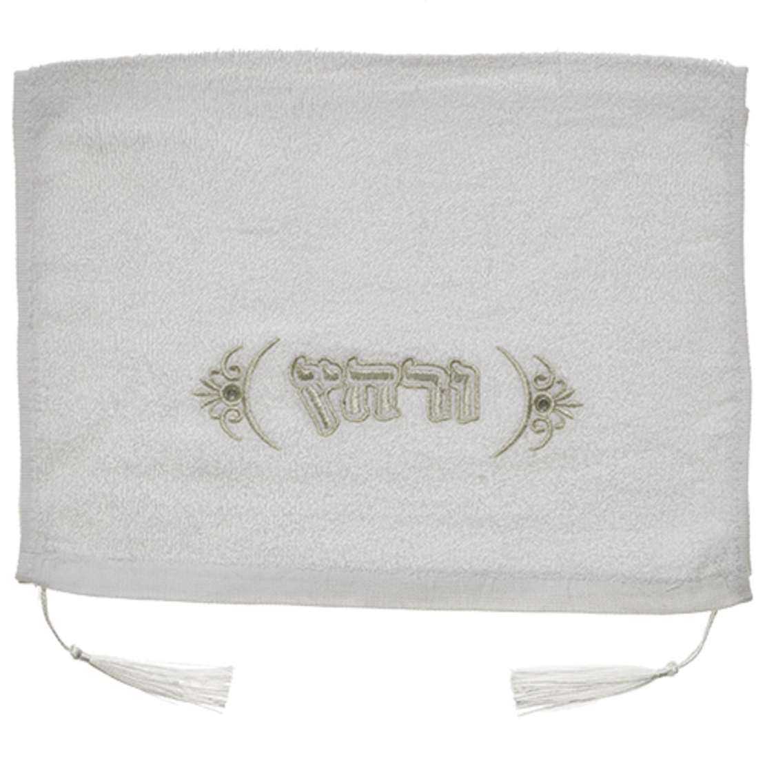 Leather Like 4 Pcs Passover Set: Pillow, Passover & Afikoman Covers With Towel