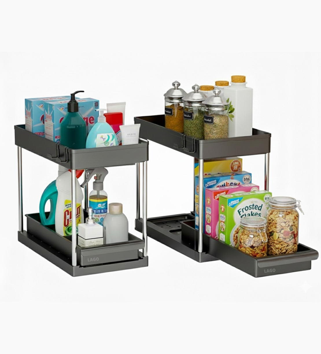 אירגונית אחסון עם מגירה נשלפת