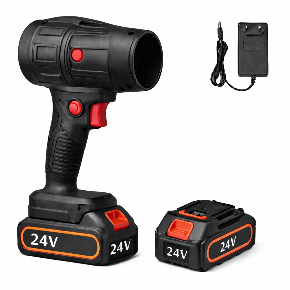 מפוח אוויר נטען וחזק כולל 2 סוללות