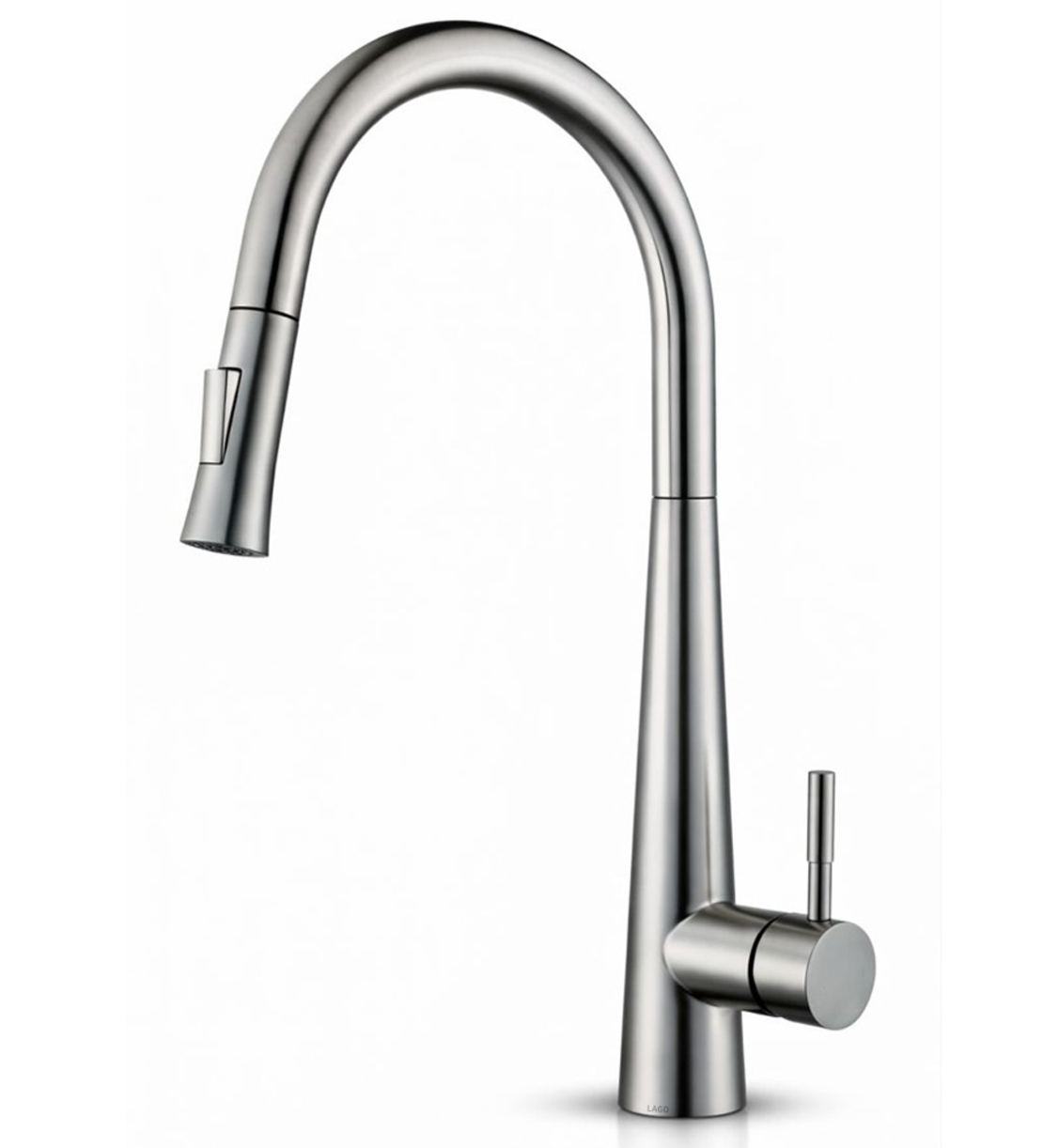 ברז מטבח נשלף גימור ניקל מוברש רומא