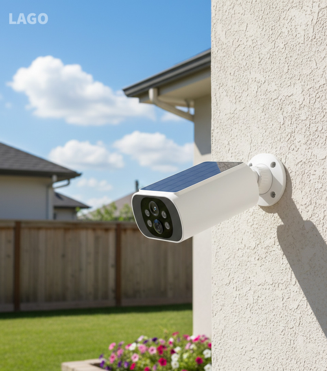 מצלמת אבטחה סולארית אלחוטית | כולל כרטיס זיכרון 32GB | ראיית לילה איכותית WIFI