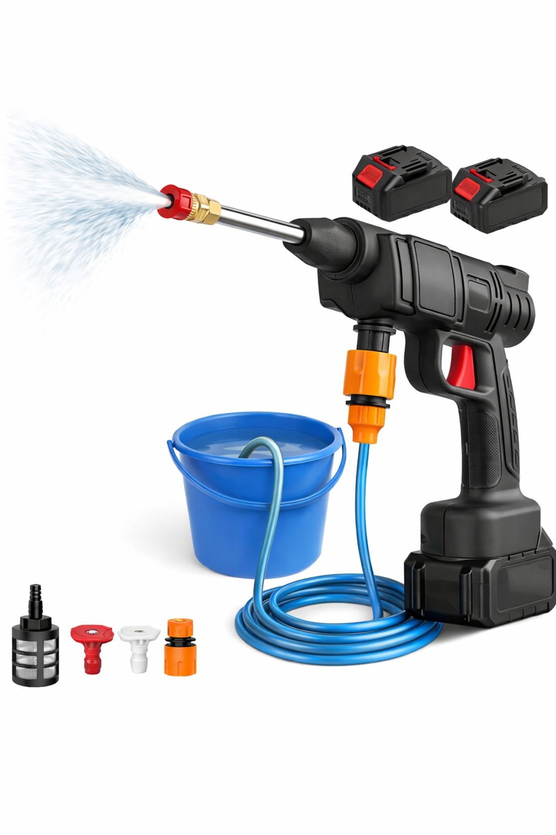 אקדח שטיפה נטען מתאים גם לשאיבה מדלי