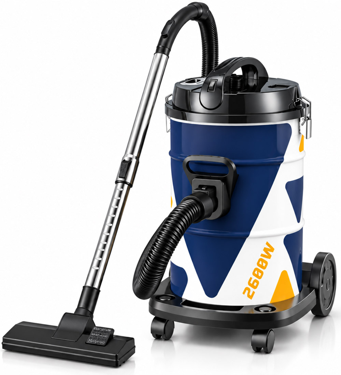 שואב אבק עוצמתי 2600W עם גלגלים TRS