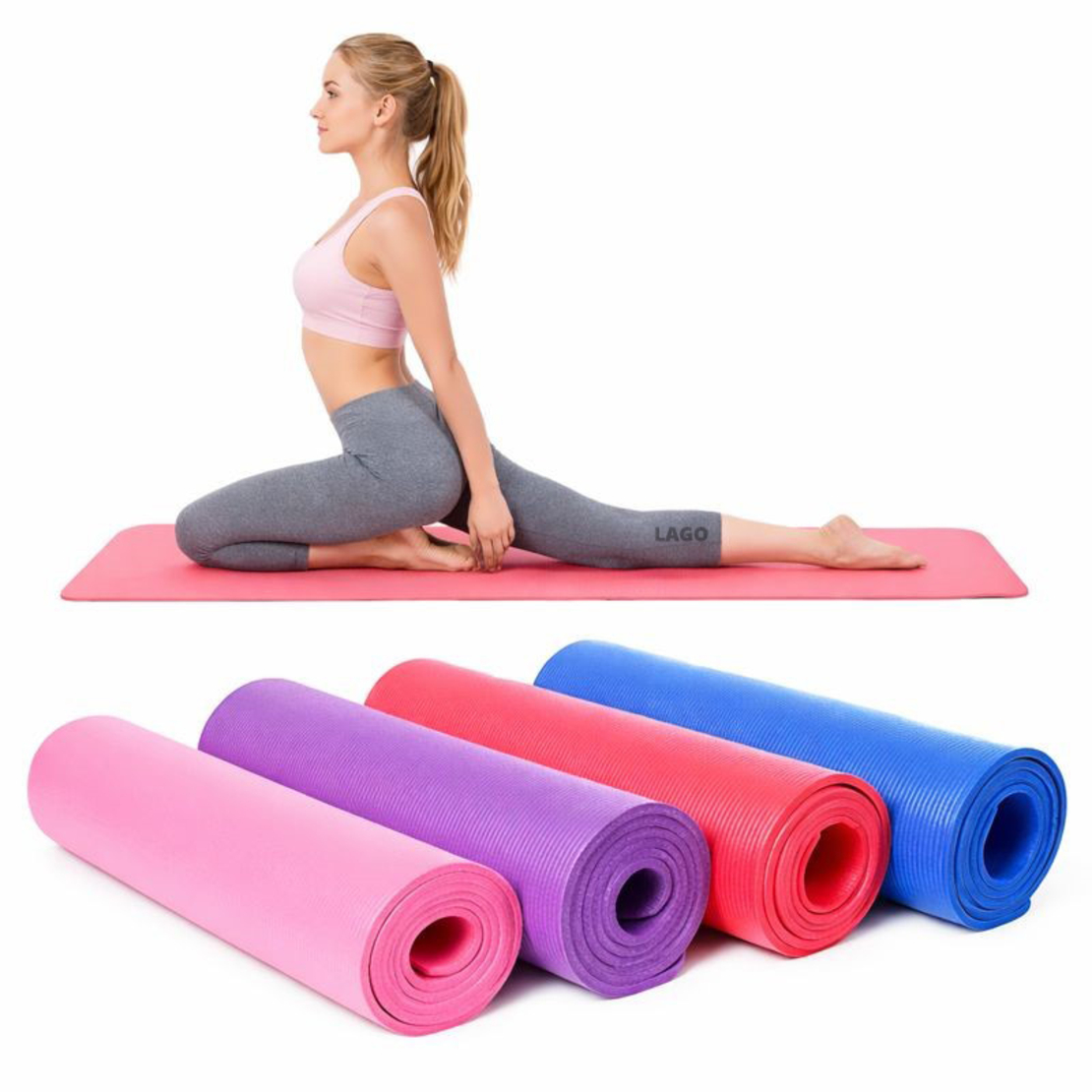 מזרן יוגה איכותי במגוון צבעים לבחירה