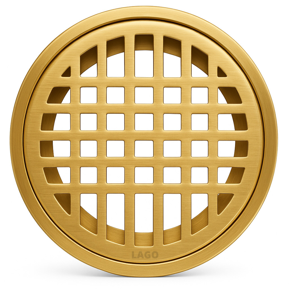מכסה ביוב עגול רשת ללא ברגים זהב 4