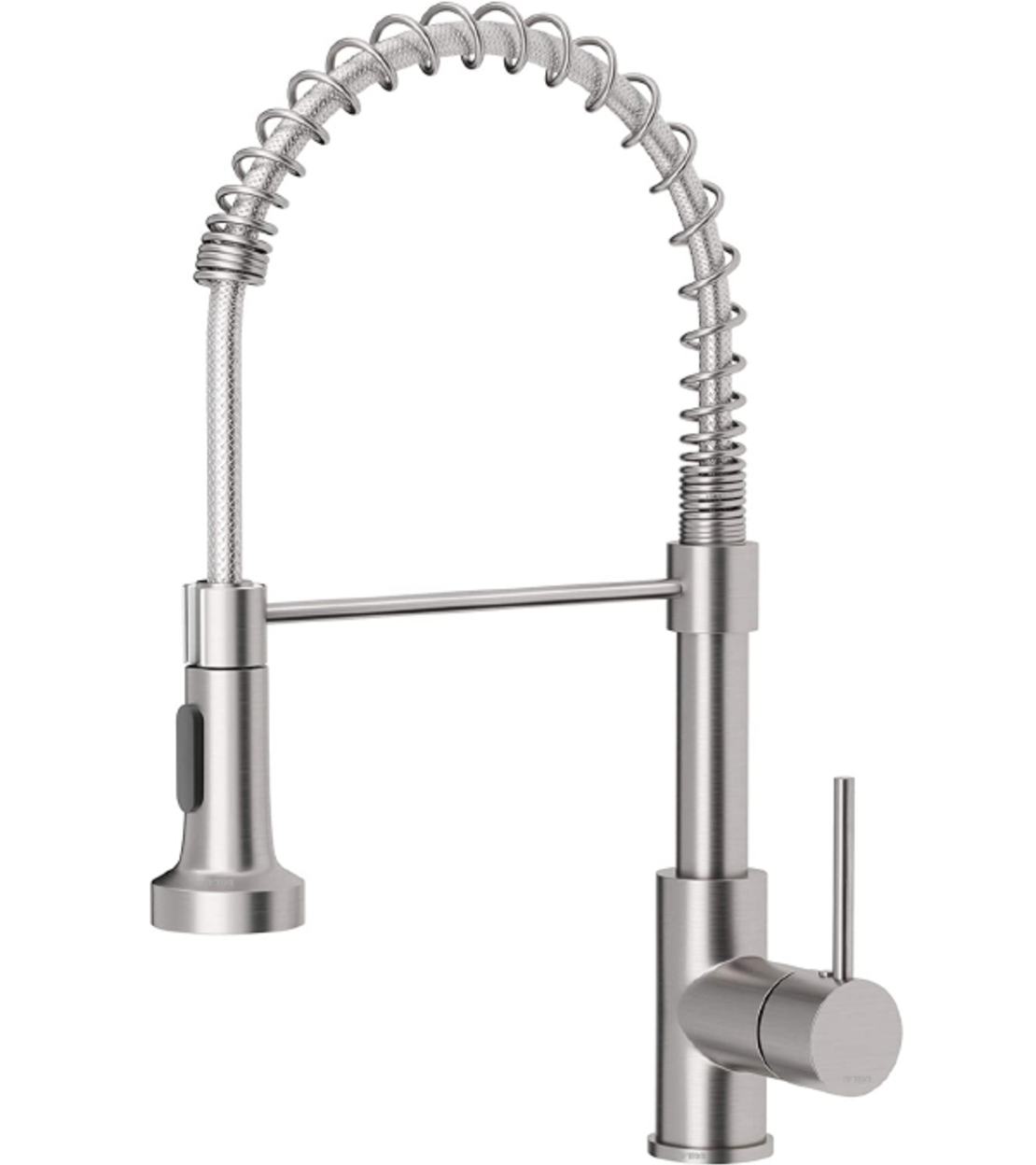 ברז מטבח נשלף גימור ניקל מוברש נאפולי