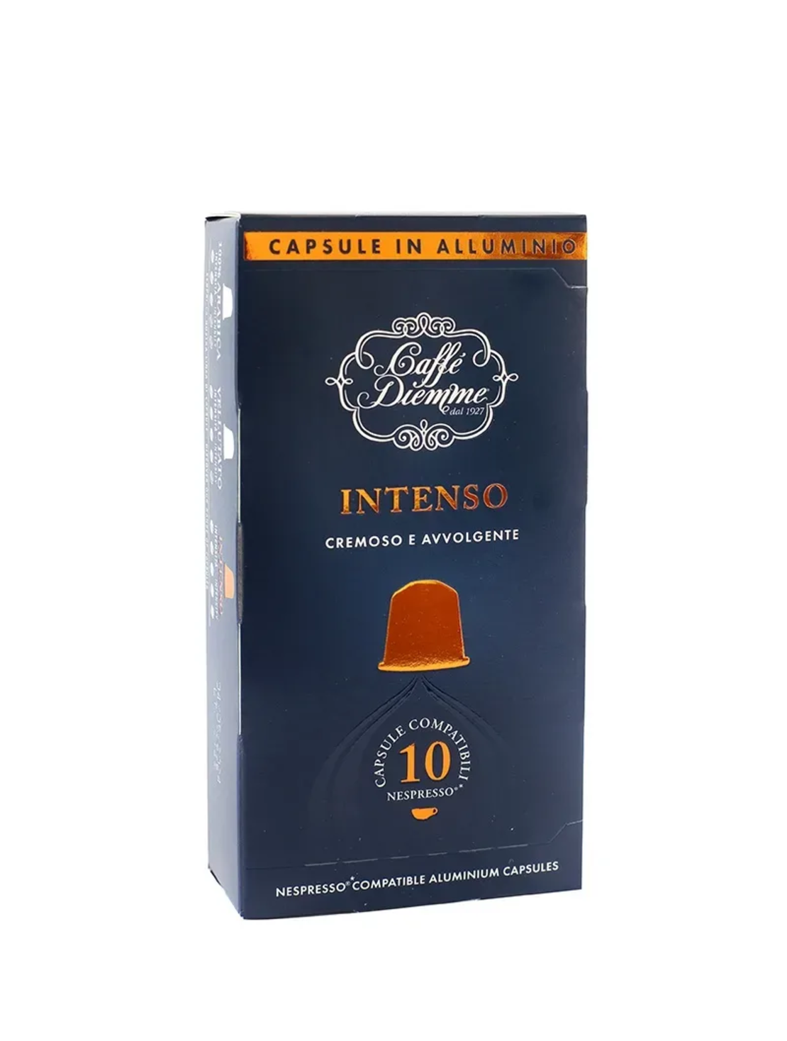 10 קפסולות למכונת נספרסו INTENSO