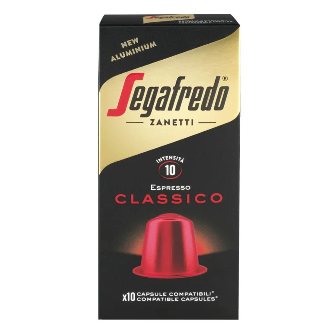 10 קפסולות נפרסו SGAFREDO CLASSICO