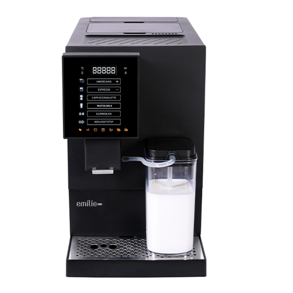 מכונת קפה אוטומטית דגם EMILIO מיני מילק ONE CAPUCCINO TOUCH