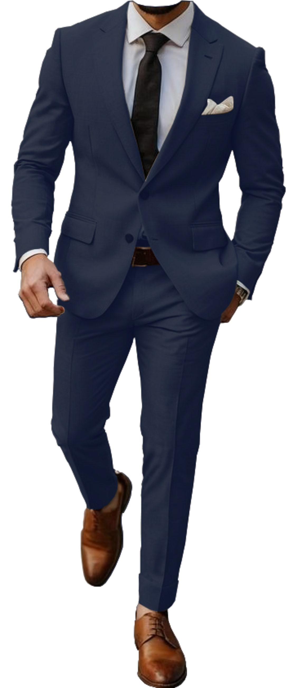 חליפה SLIM FIT - אפור