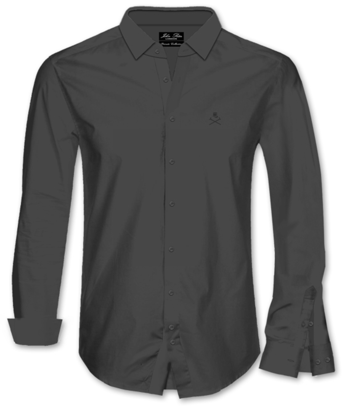 חולצת כפתורים Slim Fit Lycra - וורוד