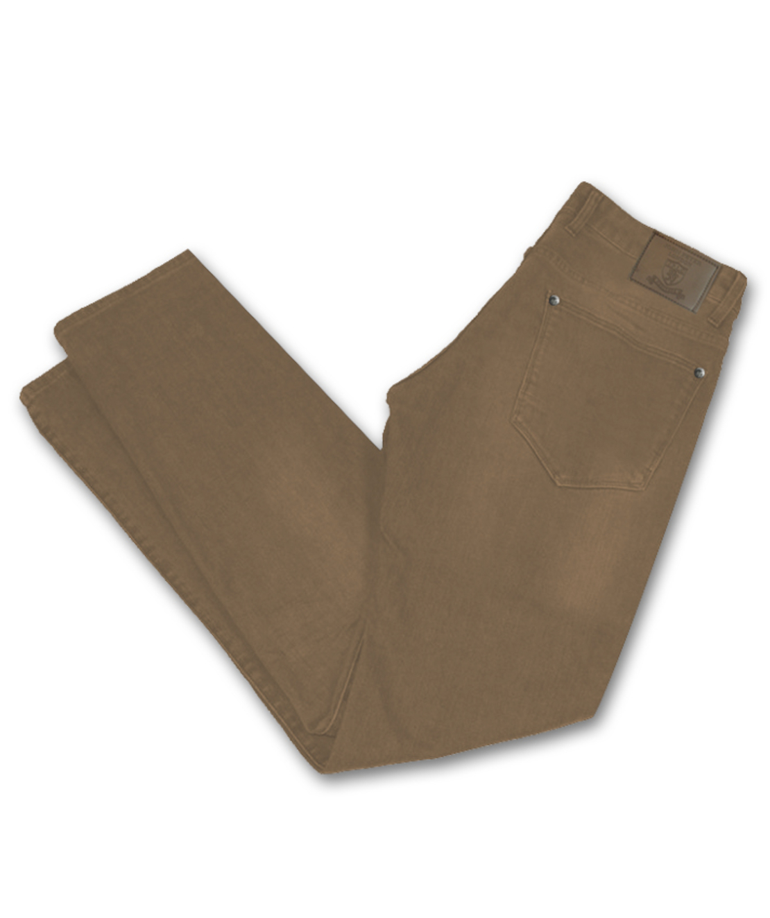 מכנסיים 5POCKETS ג׳ינס לייקרה- כאמל
