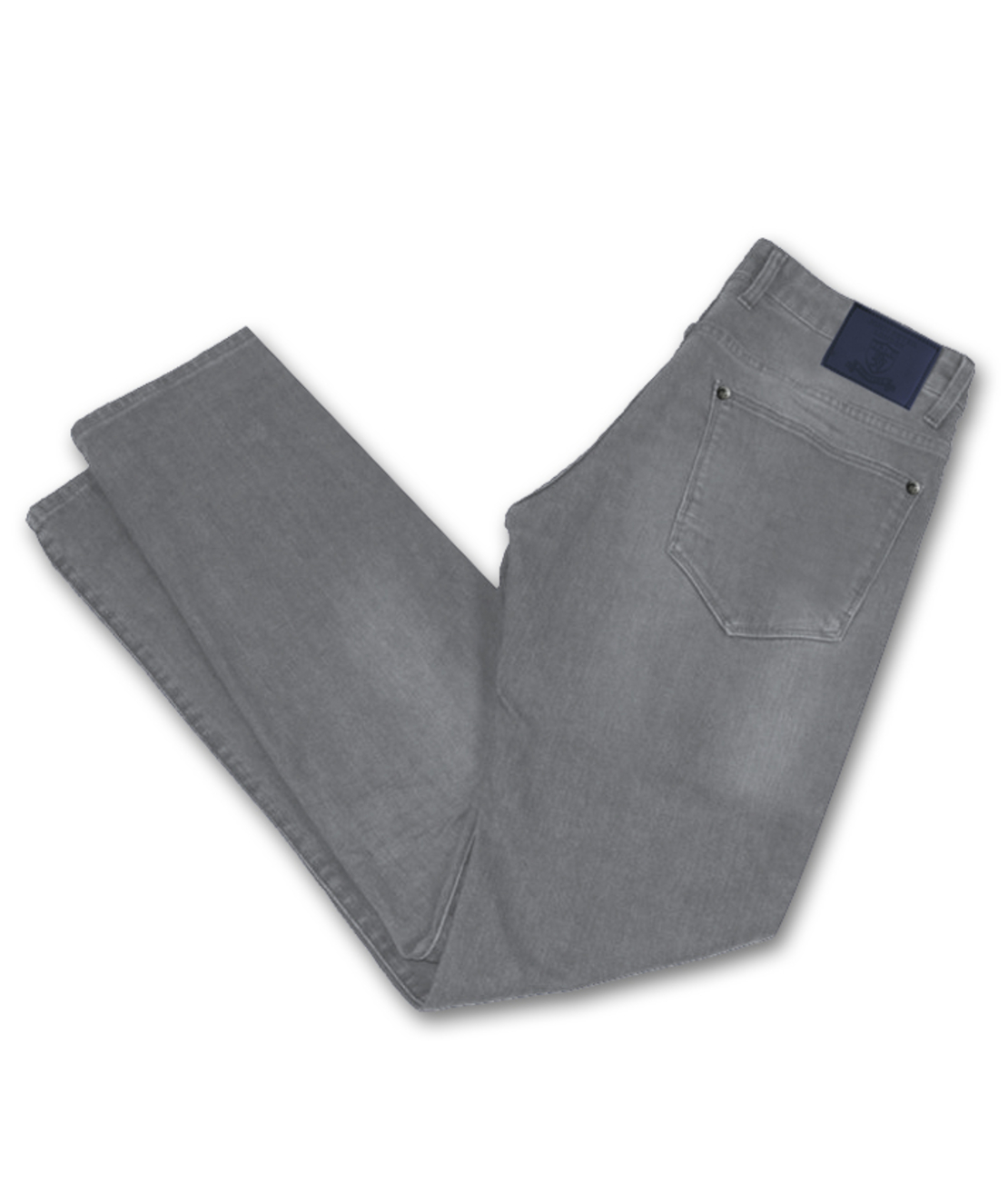 מכנסיים 5POCKETS ג׳ינס לייקרה- אפור בהיר