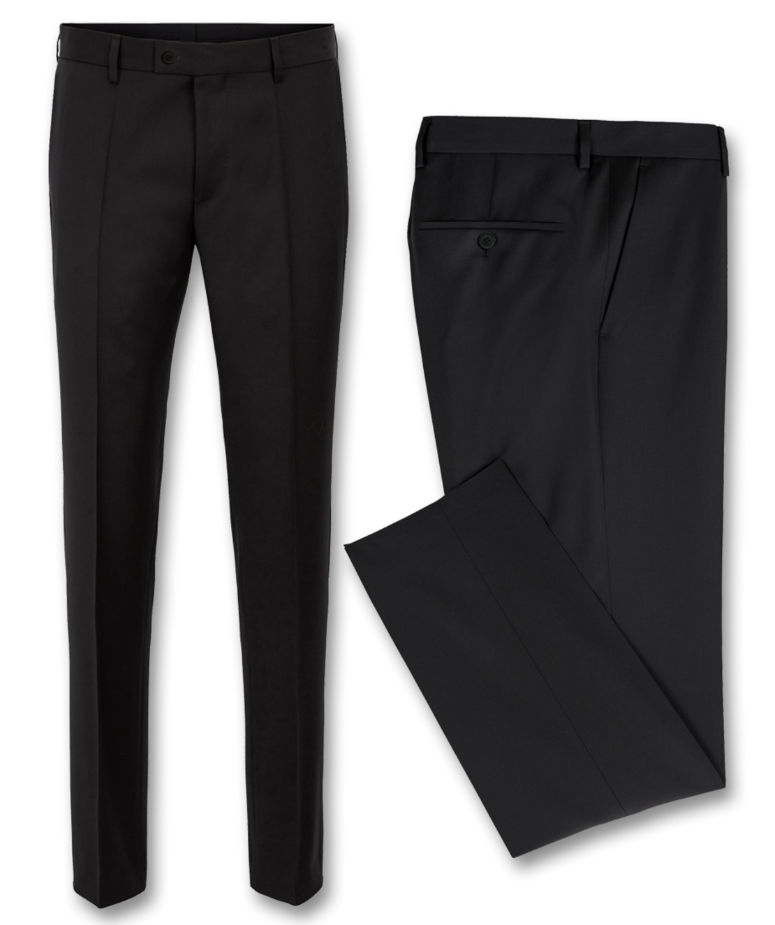 מכנסיים אלגנטיות IKONE SKINNY - שחור