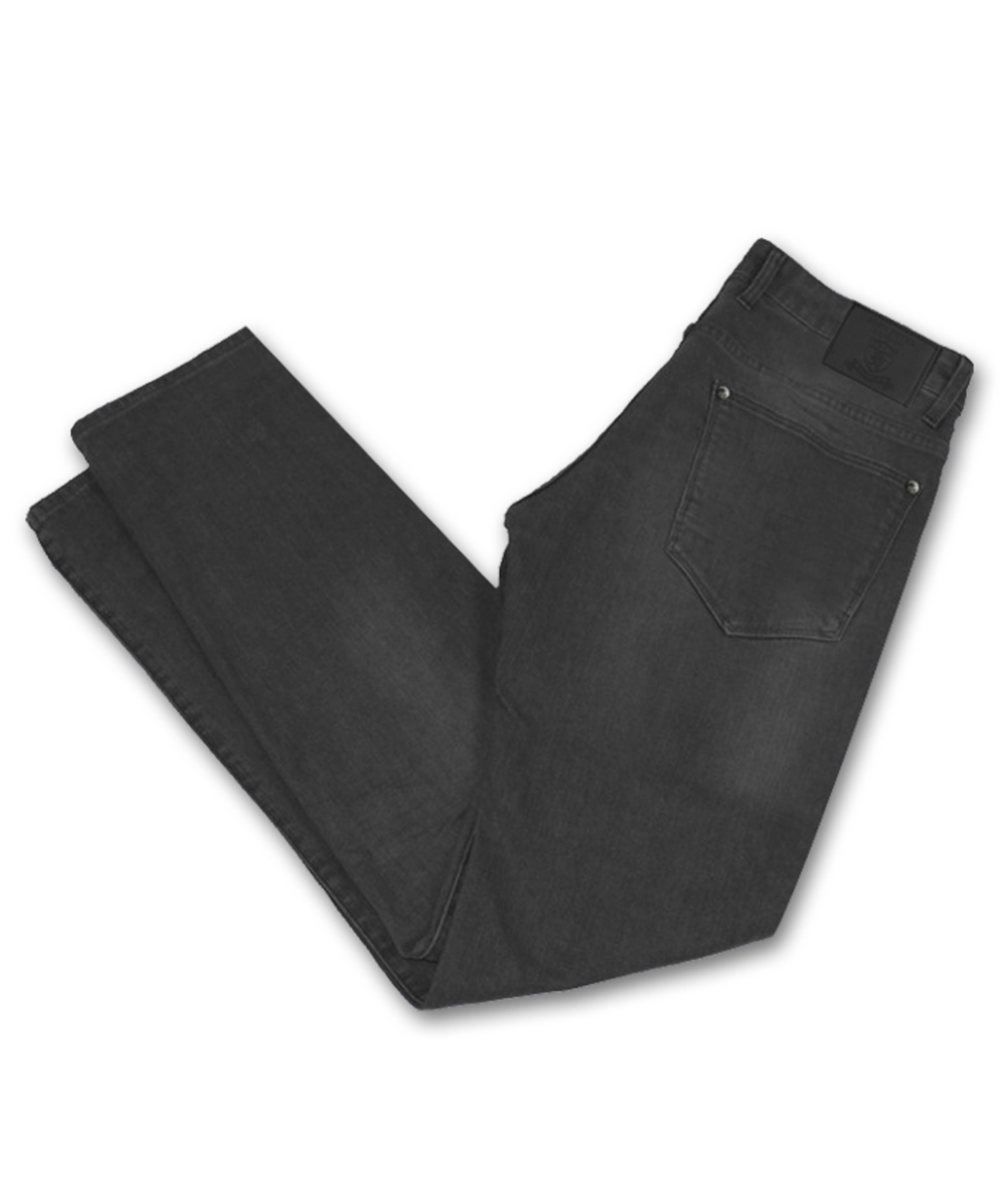 מכנסיים 5POCKETS ג׳ינס לייקרה- אפור כהה (5)