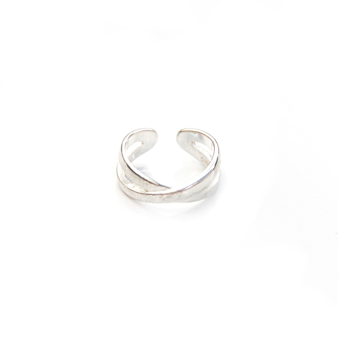 טבעת קרוס (מפרק עליון) - כסף 925