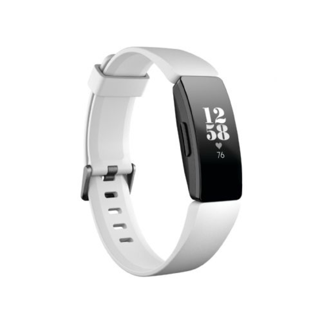 צמיד פעילות שחור/לבן Fitbit Inspire HR