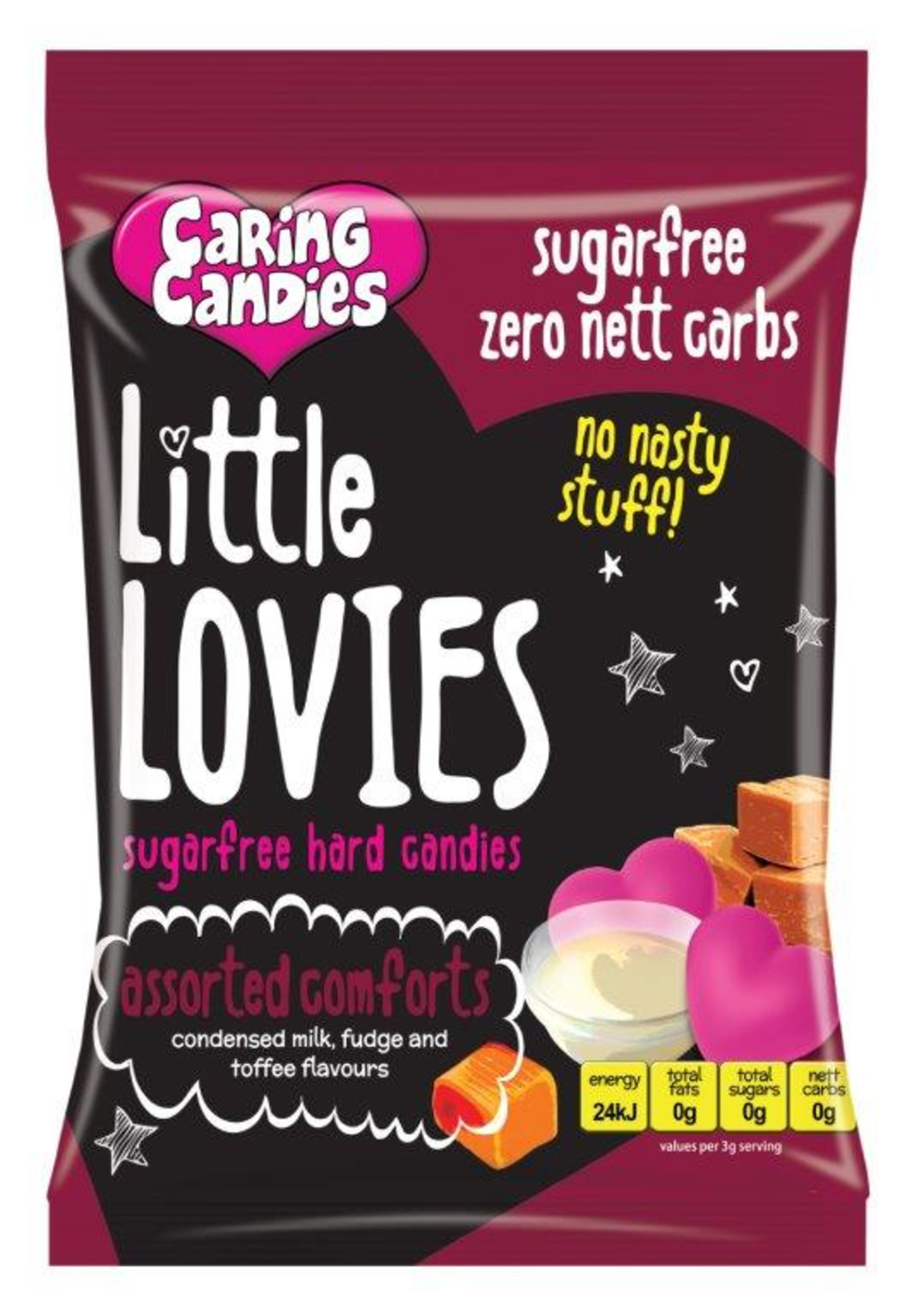 Caring Candies Little Lovies Comforts 100g or 1kg