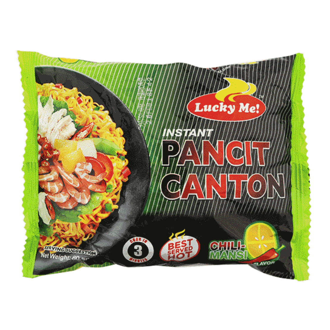 BIG Lucky me - instant Pancit Canton - ChiliMansi