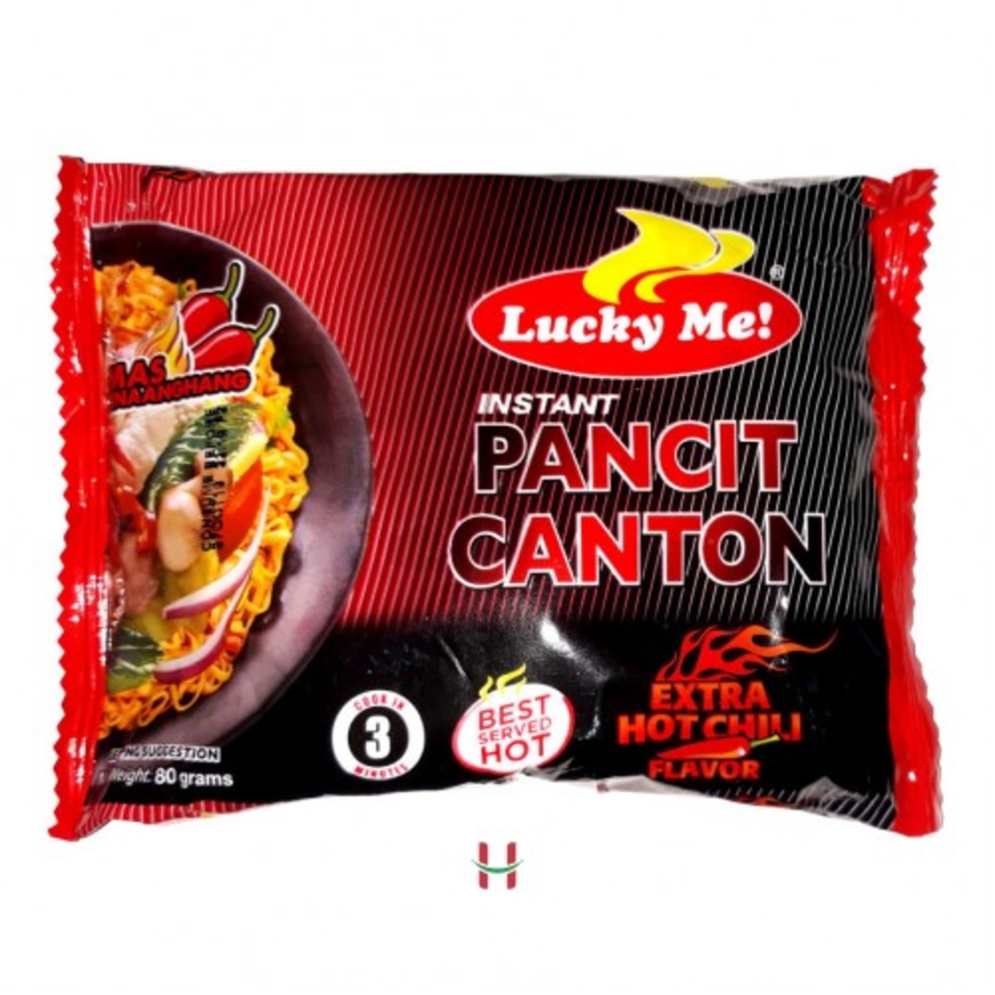 BIG Lucky me - instant Pancit Canton - extra Hot Chili