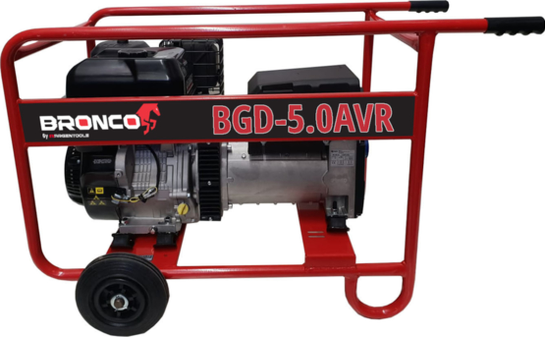 ע- גנרטור דיזל 5000 וואט BGD-5.0AVR מתוצרת BRONCO