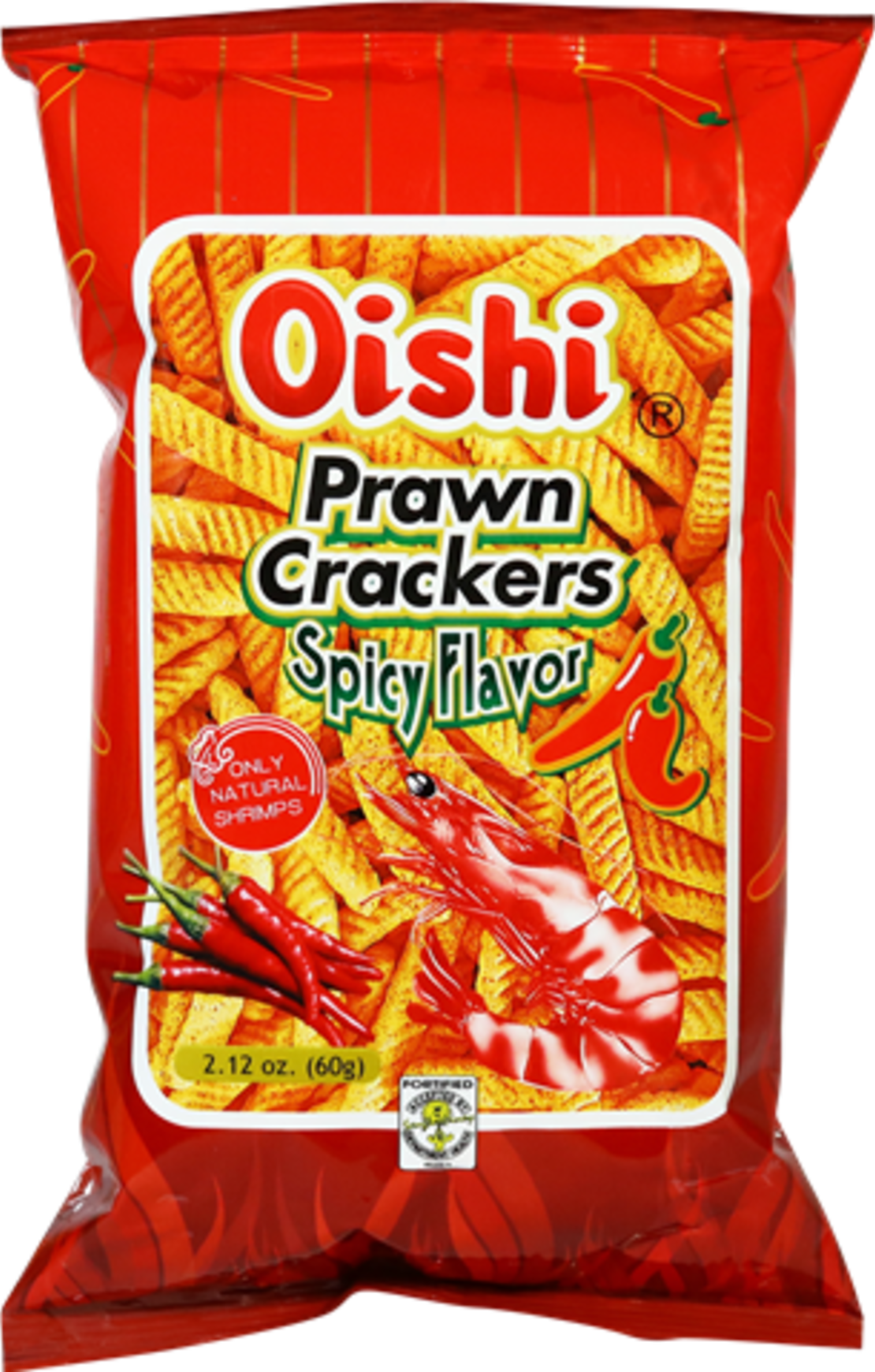 Oishi - Prawn Crackers Spicy Flavor 60g
