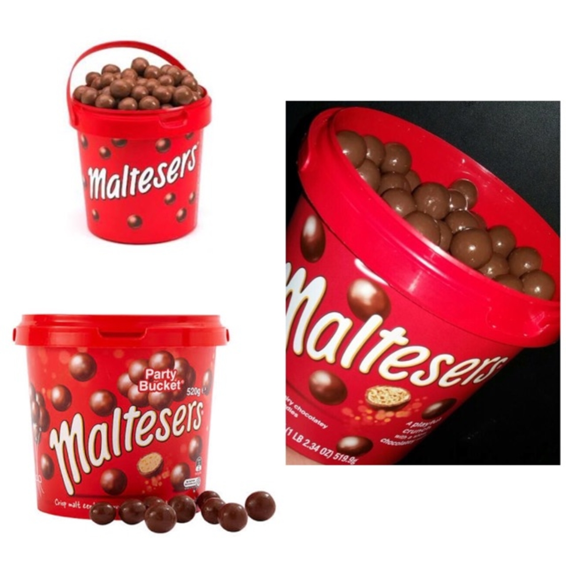 Maltesers - Chocolate Bucket - 440g