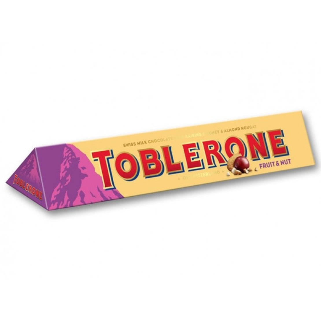 Toblerone -Swiss Milk Chocolate with Fruit & Nut 100g