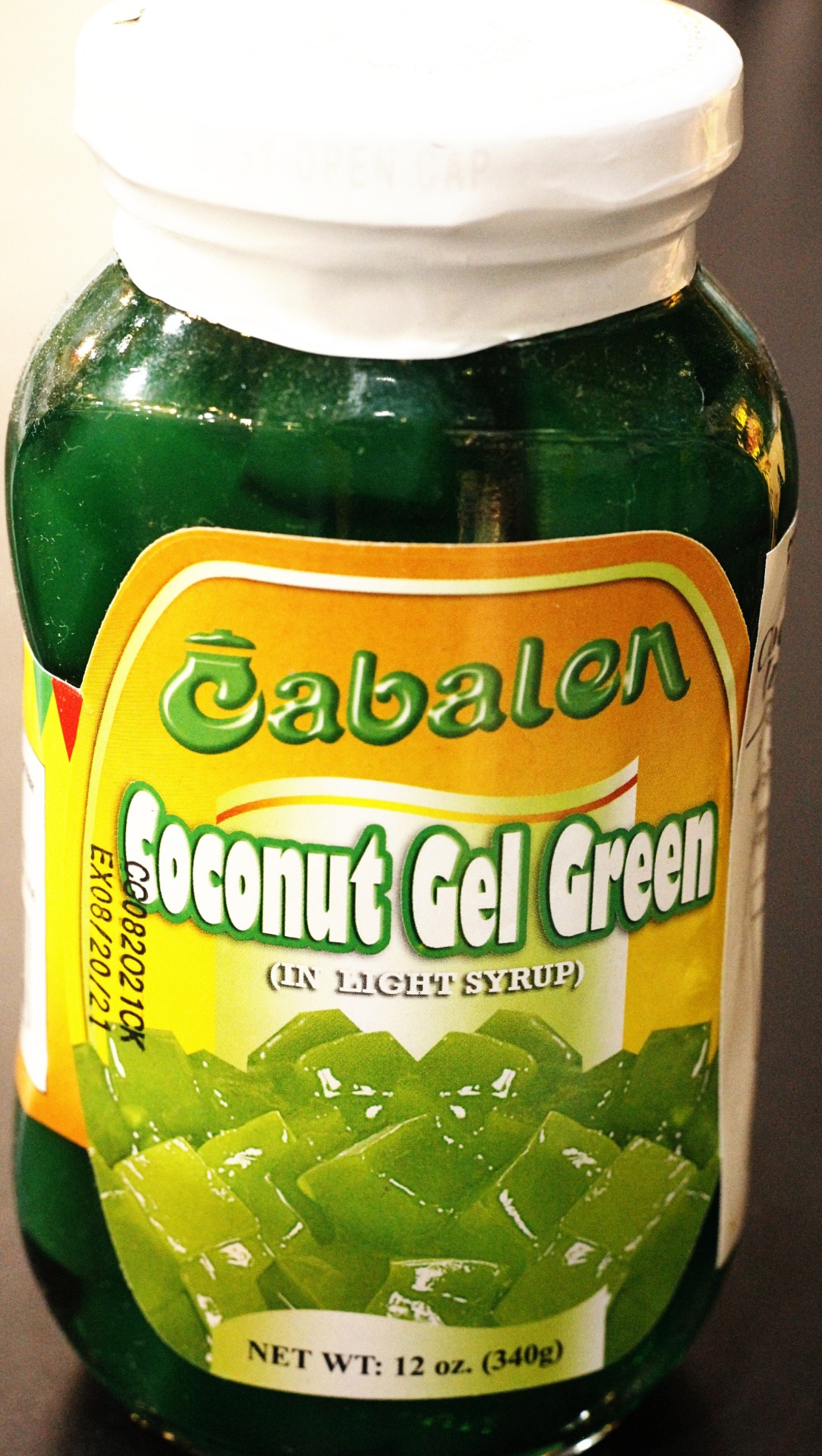 Green Nata De Coco - Coconut Gel