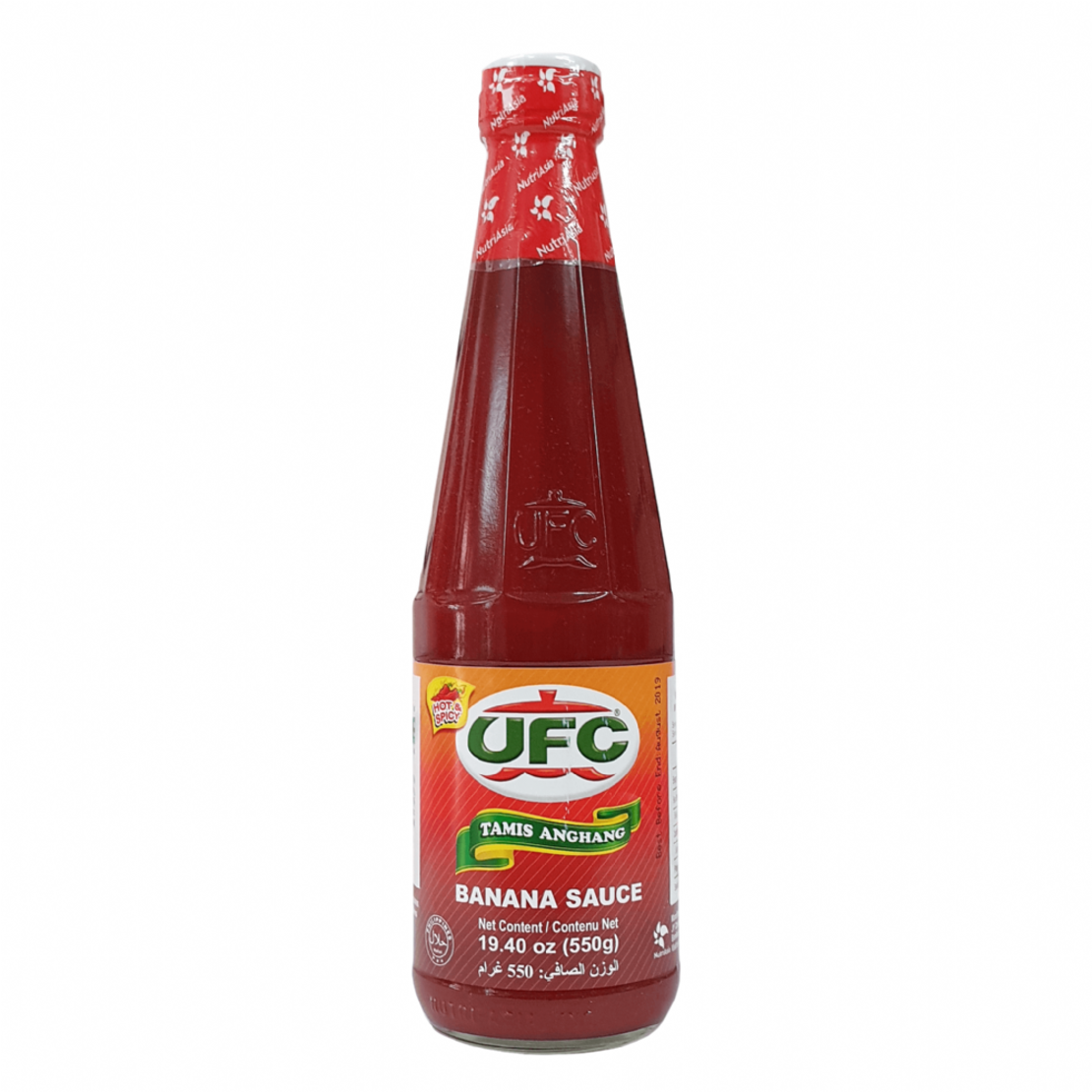 Ufc - Banana Sauce Hot & Spicy 550g