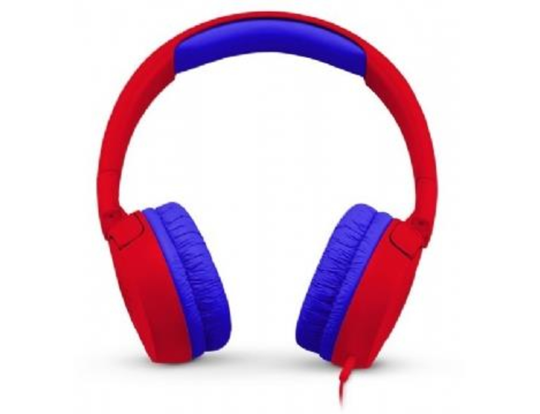 אוזניות קשת לילדים JBL JR300 צבע אדום