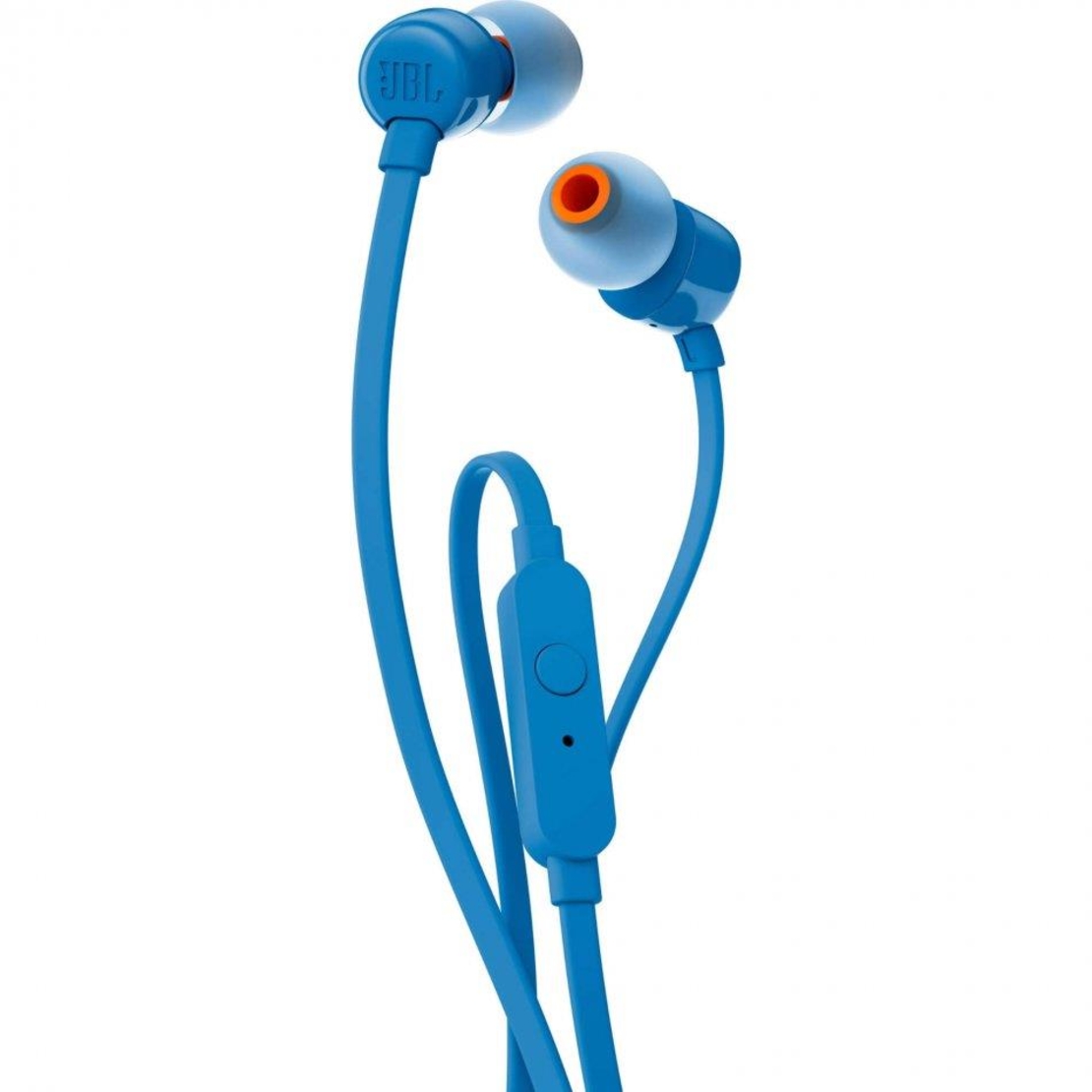 אוזניות IN EAR עם מיקרופון JBL T110 - כחול