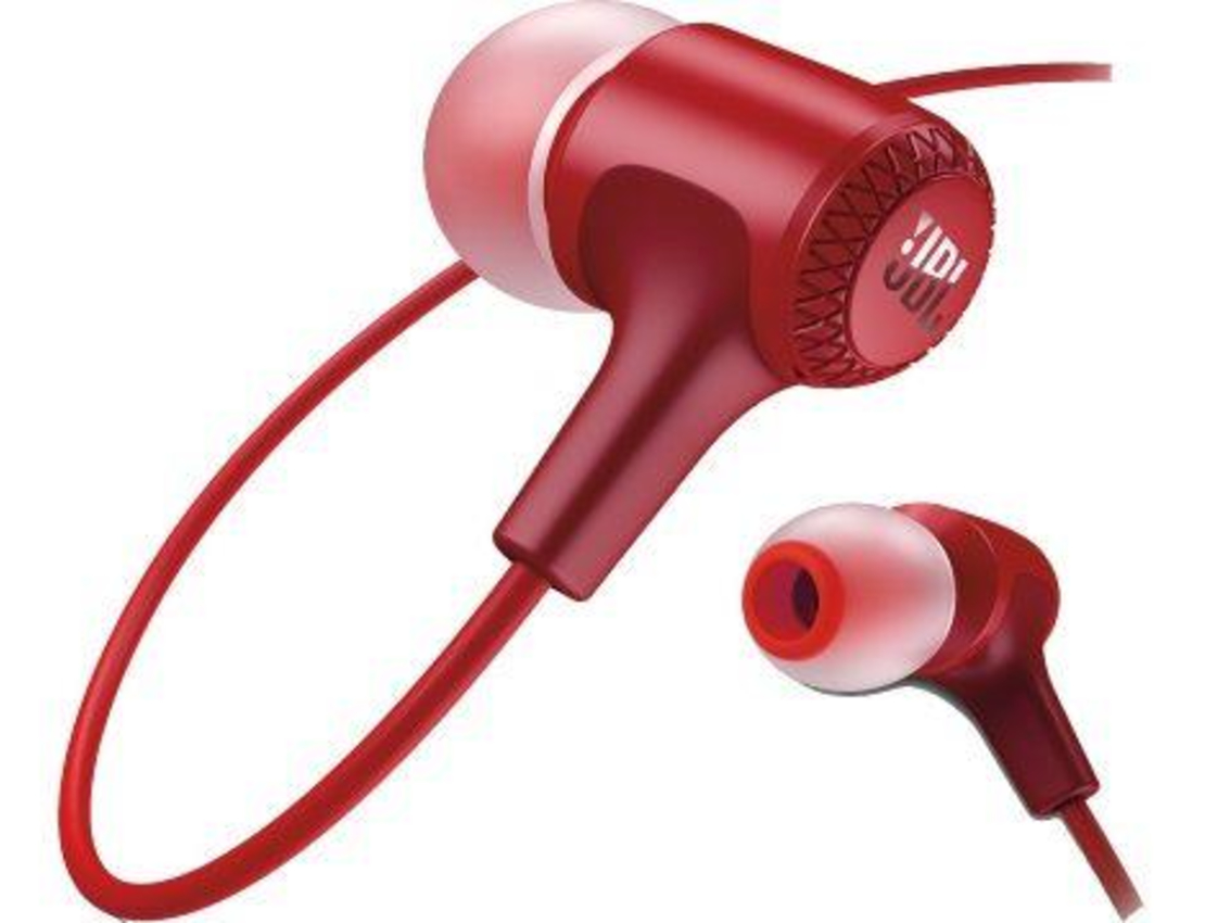 אוזניות JBL IN EAR E15 אדום