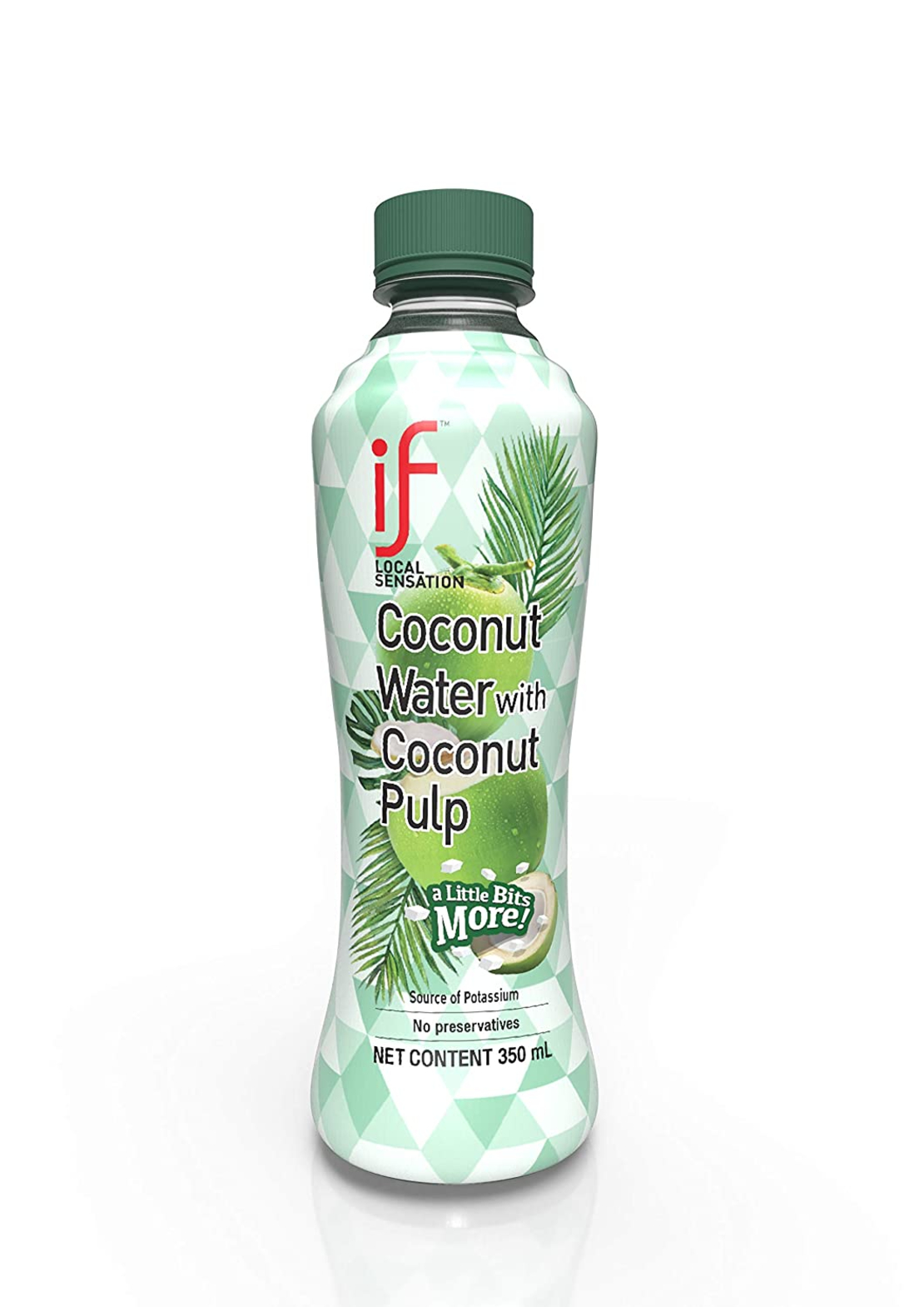 Buko - if - Coconut Water with Coconut Pulp 350ml