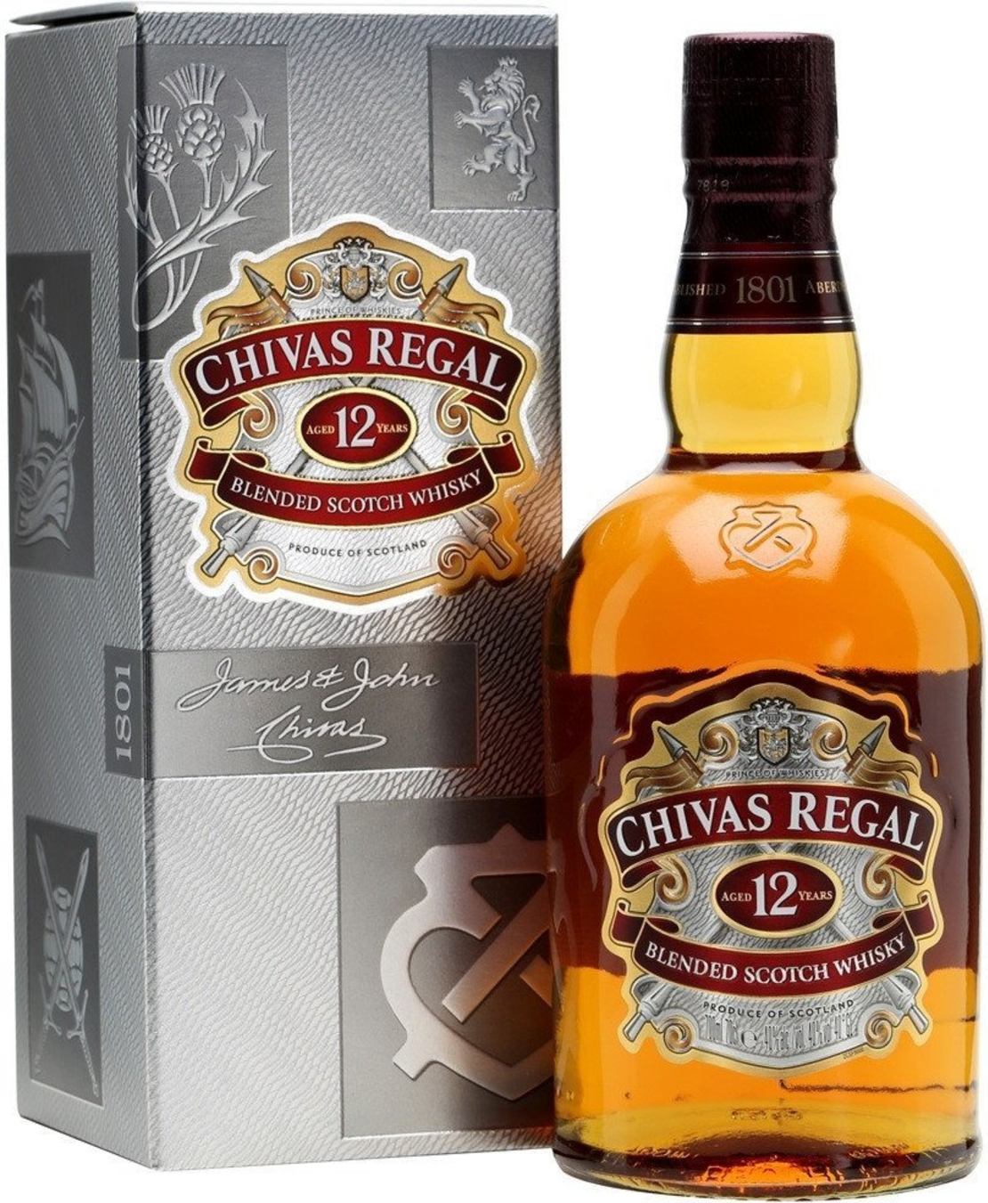 Chivas Regal - Blended Scotch Whisky 1L